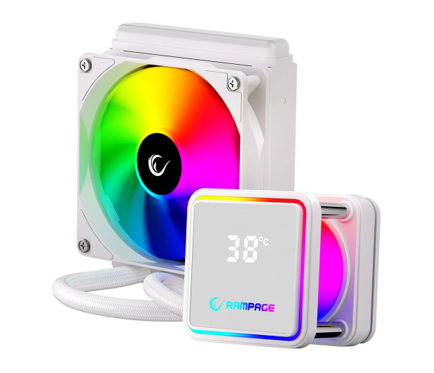 RAMPAGE INFINITE V120 White 120mm INFINITEV120-WHITE - 1486826 - zdjęcie 3